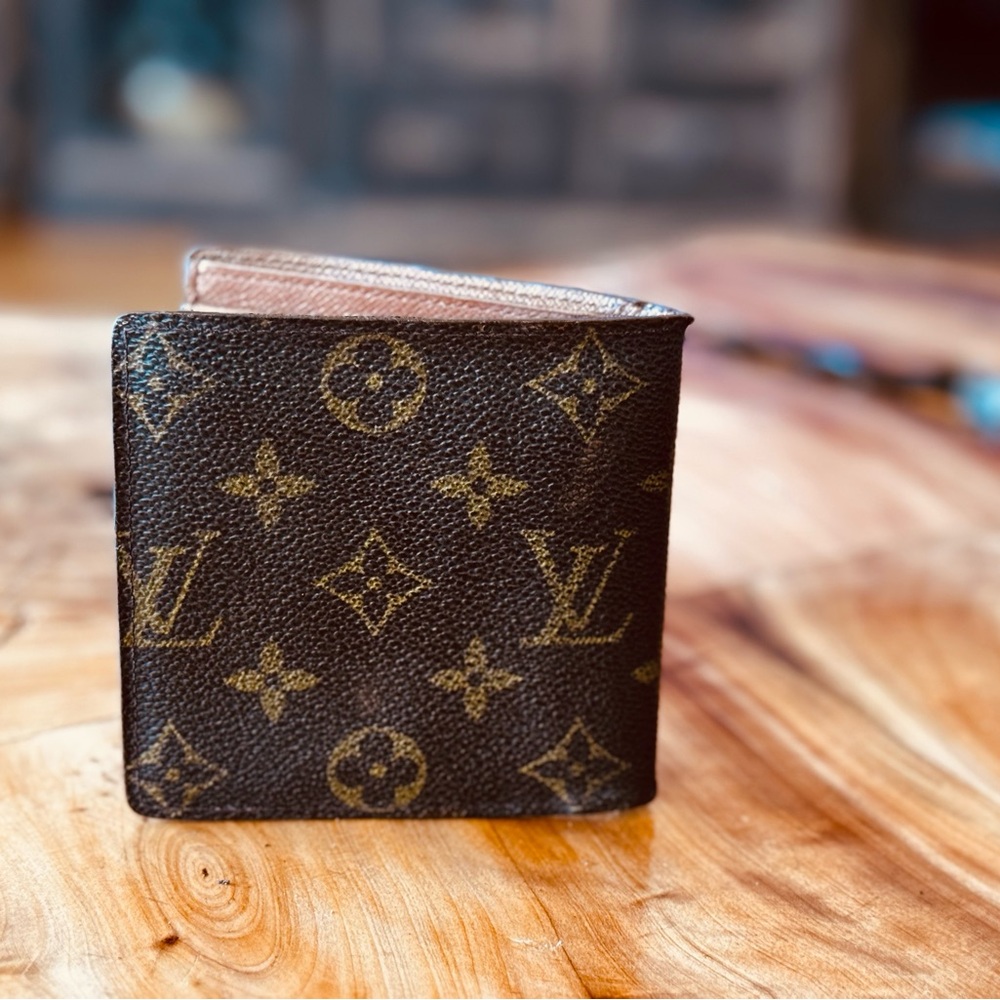 Louis Vuitton monogram men’s bifold wallet 1994 made in Spain vintage - Picture 3 of 14